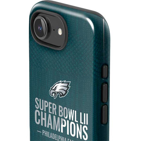 NFL Philadelphia Eagles Super Bowl LII Champions iPhone 16e Impact Case