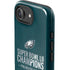 NFL Philadelphia Eagles Super Bowl LII Champions iPhone 16e Impact Case