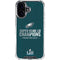 NFL Philadelphia Eagles Super Bowl LII Champions iPhone 17 Clear Case