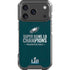 NFL Philadelphia Eagles Super Bowl LII Champions iPhone 18 Pro Clear Case