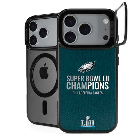 NFL Philadelphia Eagles Super Bowl LII Champions iPhone 18 Pro Kickstand Case