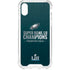 NFL Philadelphia Eagles Super Bowl LII Champions iPhone XS Clear Case