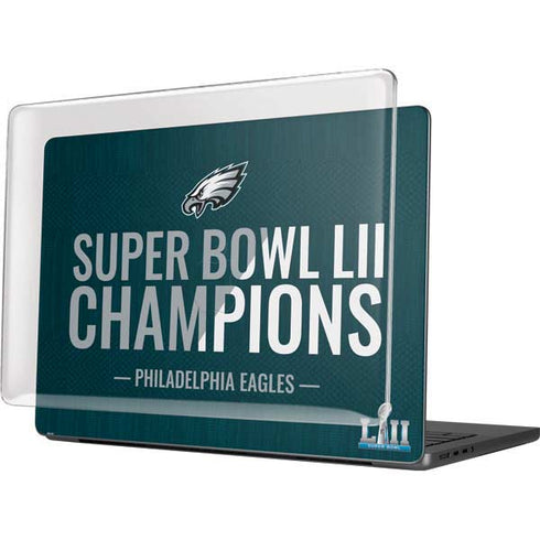 NFL Philadelphia Eagles Super Bowl LII Champions MacBook Pro 14in (2021-24) Case plus Skin