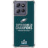 NFL Philadelphia Eagles Super Bowl LII Champions Moto G 5G (2025) Clear Case