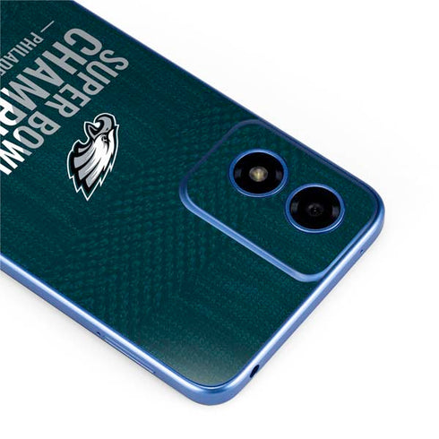 NFL Philadelphia Eagles Super Bowl LII Champions Moto G Play 4G (2024) Skin