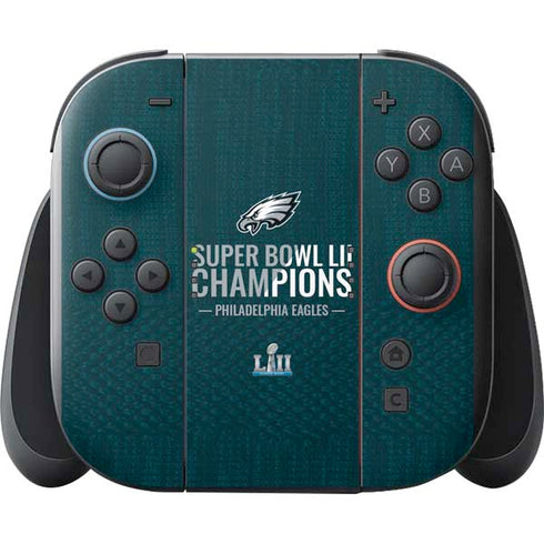 NFL Philadelphia Eagles Super Bowl LII Champions Nintendo Switch 2 (2025) with Joy-Con Skin