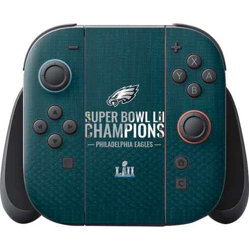 NFL Philadelphia Eagles Super Bowl LII Champions Nintendo Switch 2 (2025) Joy-Con Controller Skin