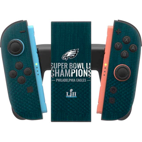 NFL Philadelphia Eagles Super Bowl LII Champions Nintendo Switch 2 (2025) Joy-Con Controller Skin