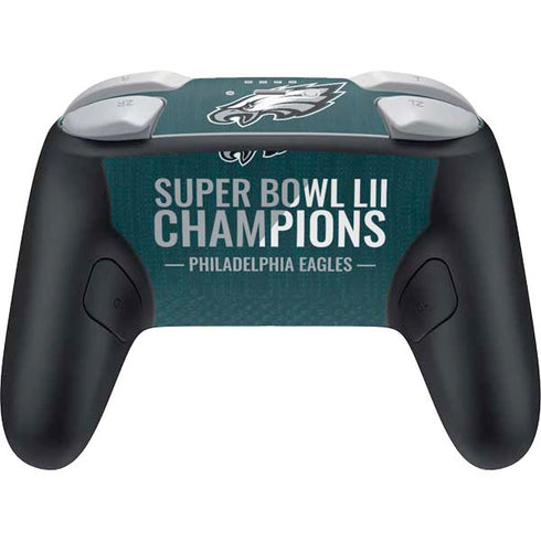 NFL Philadelphia Eagles Super Bowl LII Champions Nintendo Switch 2 (2025) Pro Controller Skin