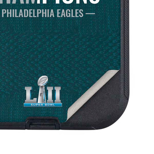 NFL Philadelphia Eagles Super Bowl LII Champions Otterbox Defender iPhone Skin