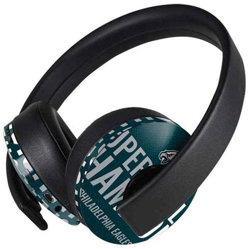 NFL Philadelphia Eagles Super Bowl LII Champions PlayStation 4 Gold Wireless Headset Skin