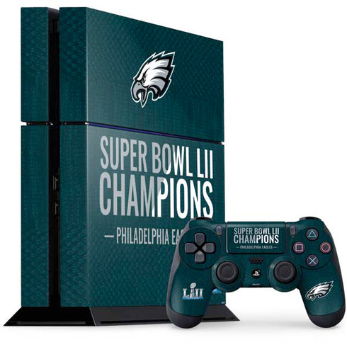 NFL Philadelphia Eagles Super Bowl LII Champions PlayStation PS4 Skins