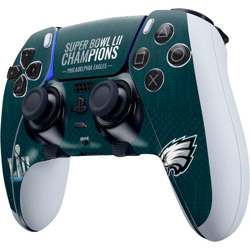 NFL Philadelphia Eagles Super Bowl LII Champions PS5 DualSense Edge Pro Controller Skin