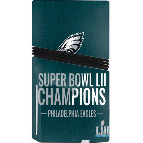 NFL Philadelphia Eagles Super Bowl LII Champions PS5 Pro Disk Console Skin