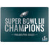 NFL Philadelphia Eagles Super Bowl LII Champions Surface Laptop 7 13.8in Skin
