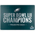 NFL Philadelphia Eagles Super Bowl LII Champions Surface Laptop 7 15in Skin