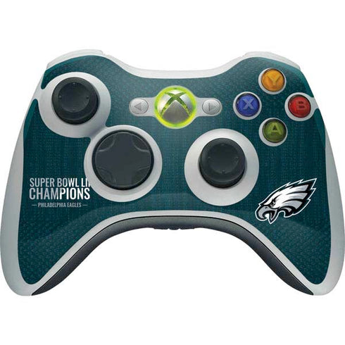 NFL Philadelphia Eagles Super Bowl LII Champions Xbox 360 Wireless Controller Skin
