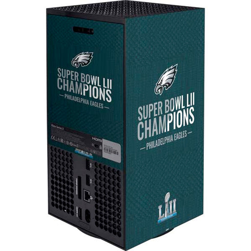 NFL Philadelphia Eagles Super Bowl LII Champions Xbox Series X Bundle Skin