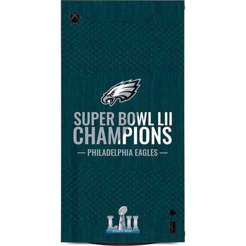 NFL Philadelphia Eagles Super Bowl LII Champions XBox Series X Digital Edition Console Skin