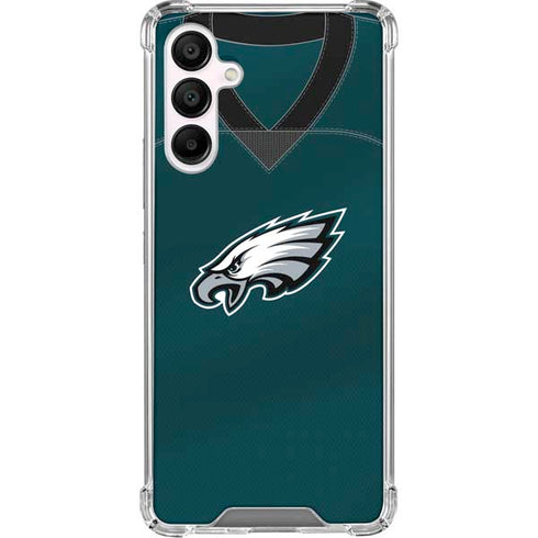 NFL Philadelphia Eagles Team Jersey Galaxy A16 5G Clear Case