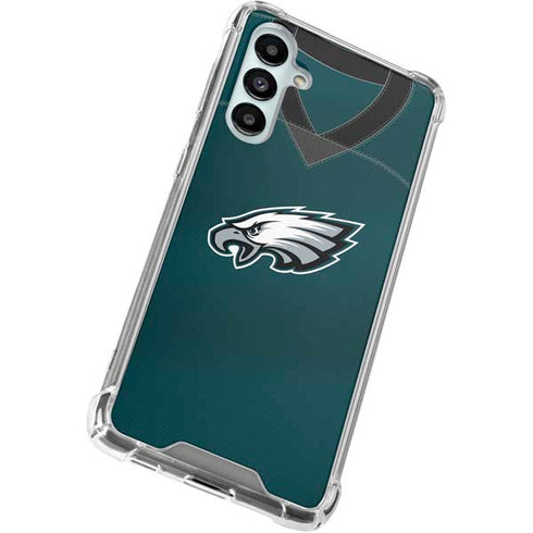 NFL Philadelphia Eagles Team Jersey Galaxy A16 5G Clear Case