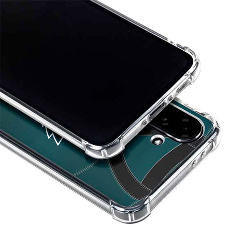 NFL Philadelphia Eagles Team Jersey Galaxy A36 5G Clear Case