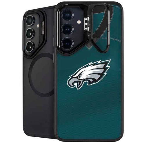 NFL Philadelphia Eagles Team Jersey Galaxy S25 Plus Kickstand Case
