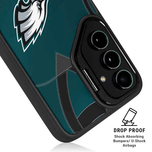 NFL Philadelphia Eagles Team Jersey Galaxy S25 Plus Kickstand Case