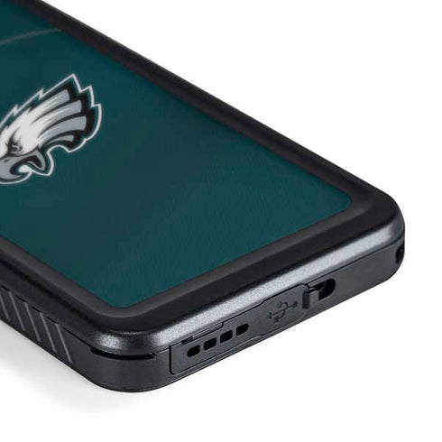 NFL Philadelphia Eagles Team Jersey Galaxy S24 Waterproof Case