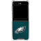 NFL Philadelphia Eagles Team Jersey Galaxy Z Flip6 Clear Case