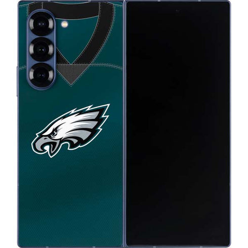 NFL Philadelphia Eagles Team Jersey Galaxy Z Fold6 Skin