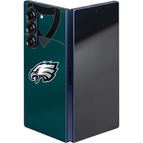 NFL Philadelphia Eagles Team Jersey Galaxy Z Fold6 Skin