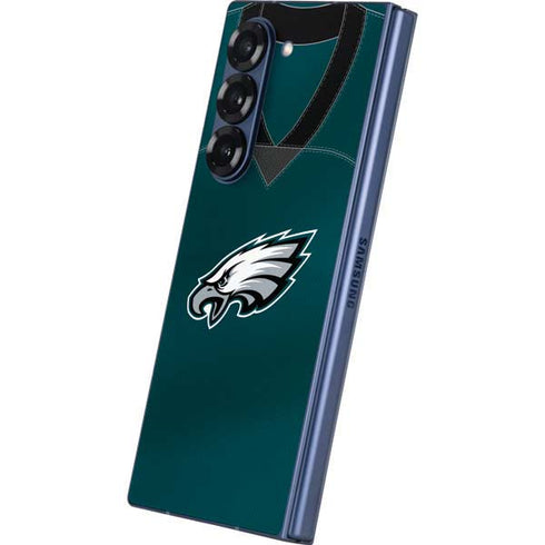 NFL Philadelphia Eagles Team Jersey Galaxy Z Fold6 Skin