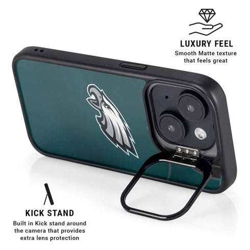 NFL Philadelphia Eagles Team Jersey iPhone 15 Kickstand Case