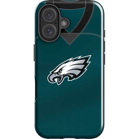 NFL Philadelphia Eagles Team Jersey iPhone 16 Plus Impact Case