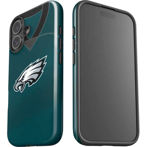 NFL Philadelphia Eagles Team Jersey iPhone 16 Plus Impact Case