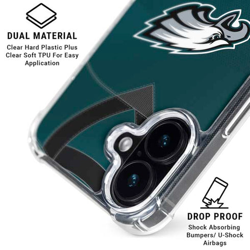 NFL Philadelphia Eagles Team Jersey iPhone 16 Plus MagSafe Case