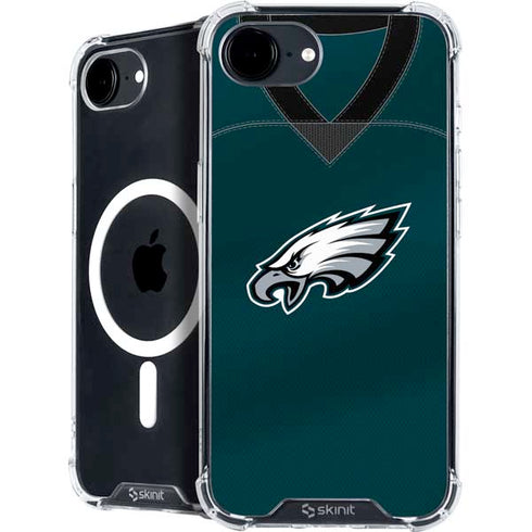 NFL Philadelphia Eagles Team Jersey iPhone 16e MagSafe Case