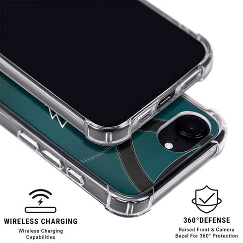 NFL Philadelphia Eagles Team Jersey iPhone 16e MagSafe Case