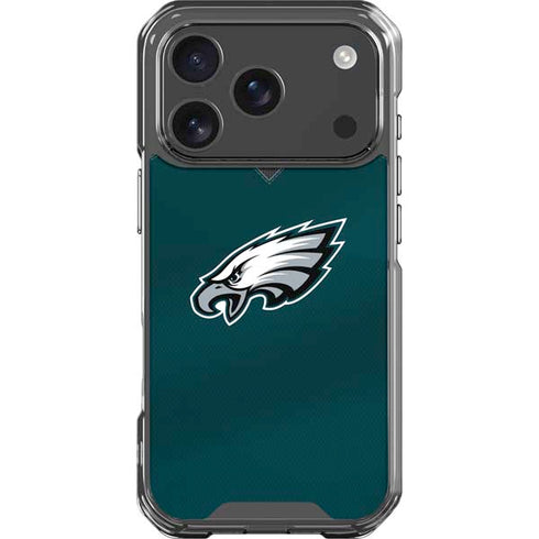 NFL Philadelphia Eagles Team Jersey iPhone 18 Pro Clear Case