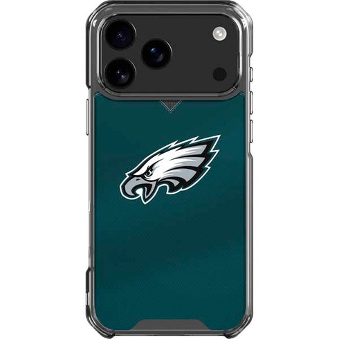 NFL Philadelphia Eagles Team Jersey iPhone 18 Pro Max Clear Case