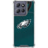 NFL Philadelphia Eagles Team Jersey Moto G 5G (2025) Clear Case