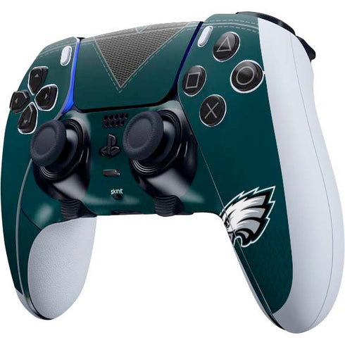 NFL Philadelphia Eagles Team Jersey PS5 DualSense Edge Pro Controller Skin