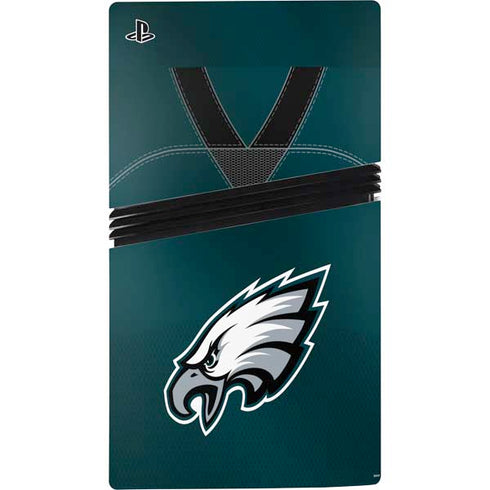 NFL Philadelphia Eagles Team Jersey PS5 Pro Disk Bundle Skin