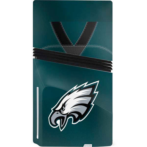 NFL Philadelphia Eagles Team Jersey PS5 Pro Disk Bundle Skin