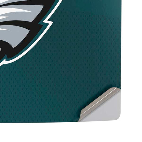 NFL Philadelphia Eagles Team Jersey PS5 Pro Disk Console Skin