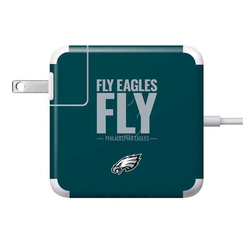 NFL Philadelphia Eagles Team Motto 85W Power Adapter (15 and 17 inch MacBook Pro Charger) Skin