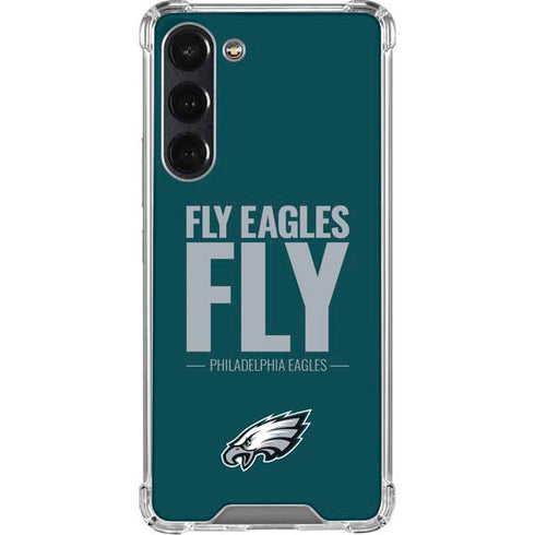 NFL Philadelphia Eagles Team Motto Galaxy S24 FE Clear Case