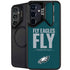 NFL Philadelphia Eagles Team Motto Galaxy S25 Plus Kickstand Case