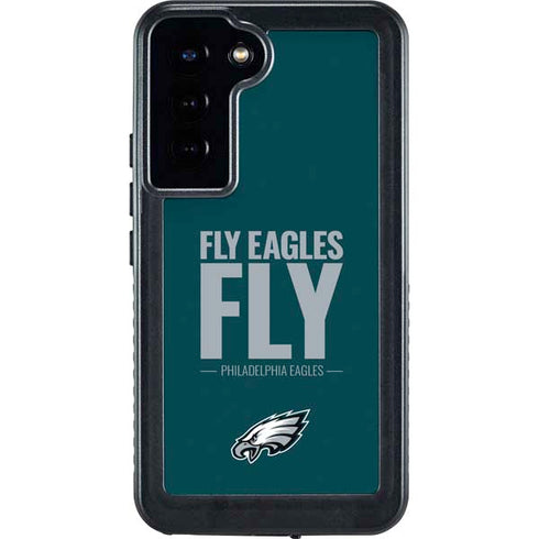 NFL Philadelphia Eagles Team Motto Galaxy S24 Plus Waterproof Case